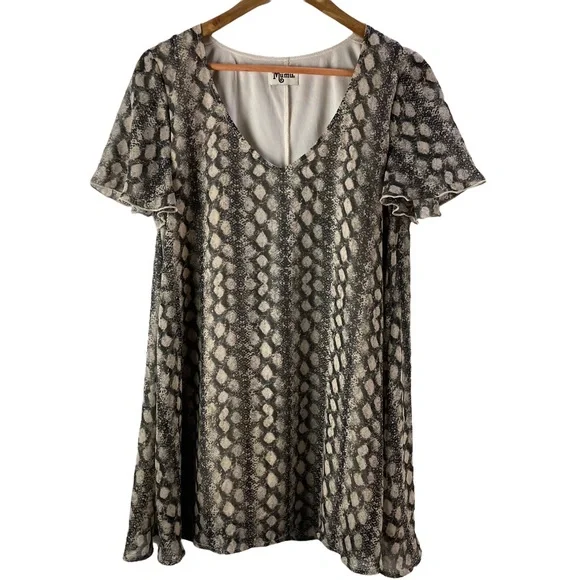 Show Me Your MuMu | Dresses | Show Me Your Mumu Kylie Mini Snake Print Dress  | Poshmark